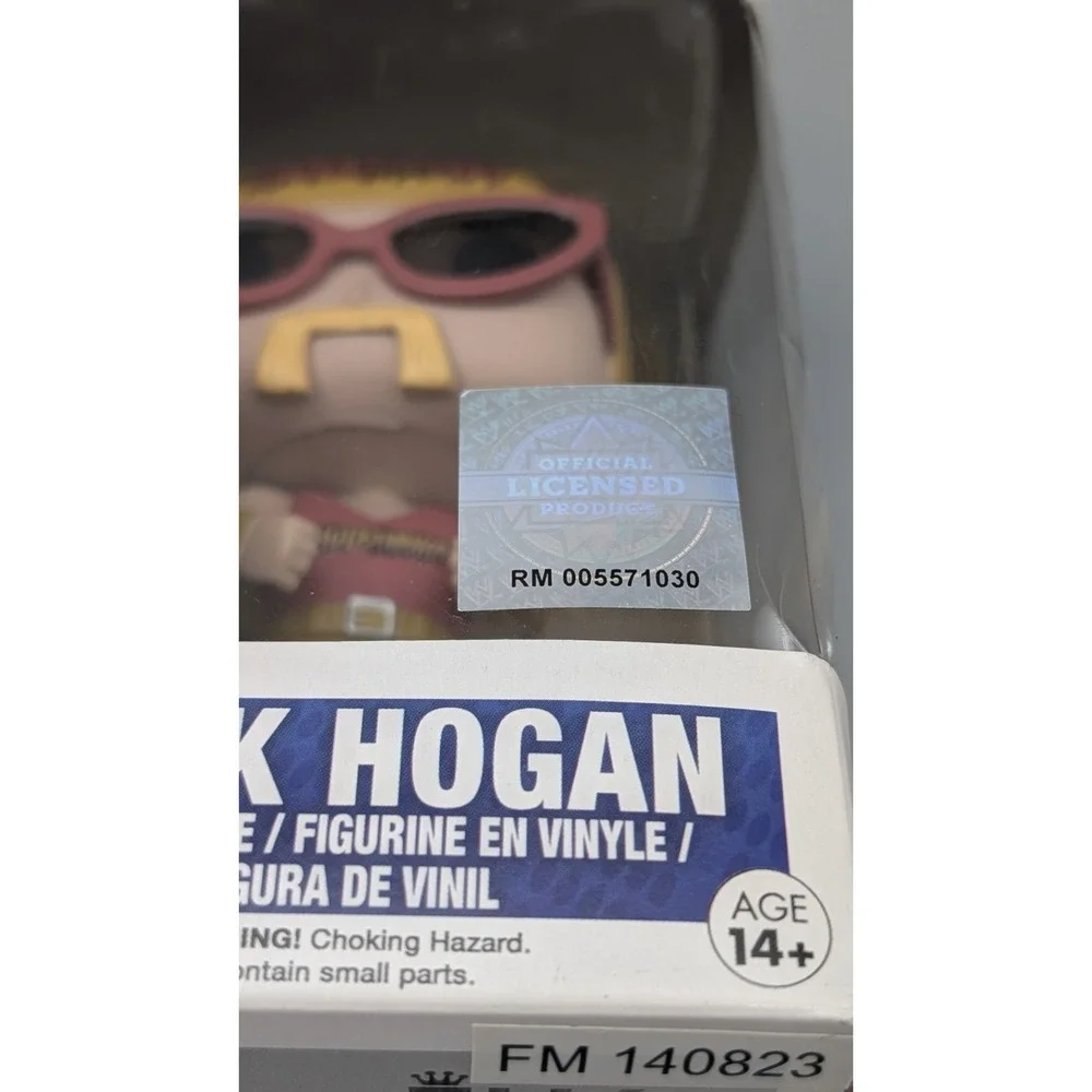 WWE Hulk Hogan Funko Pop Vinyl Figure #11 Hologram‎ Box Wrestling